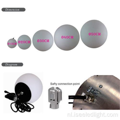 Dmx Control lier en kinetisch systeem Led Ball